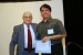 Dr. Nagib Callaos, General Chair, giving Dr. Andre F. S. Guedes the best paper award certificate of the session "Image Processing, Optical Systems and Control Systems, Technologies and Applications". The title of the awarded paper is "New Electronic Technology Applied in Flexible Organic Optical System."